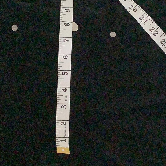 7 seven for all mankind y2k corduroy jeans cropped gaucho for fall size 29 - Picture 6 of 8